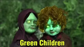 Green Alien Children of Woolpit #greenchildren | Uzairsays