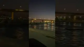شهر دزفول رودخانه زيبا دز #travel #iran #goodvibes🌉