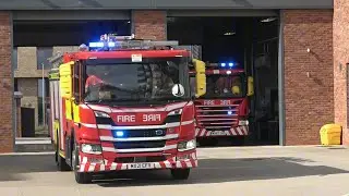 *TURNOUT TONES* Chester Double Turnout (E09P1 E09P2) To Bedroom Fire in Chester | Cheshire Fire