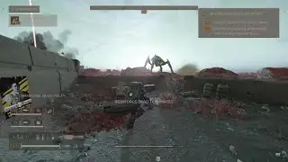 HELLDIVERS 2 Maxigun gameplay no commentary