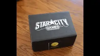 Распаковка золотой коллекции карт Star City Games Magic The Gathering MTG 1000