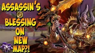 ASSASSIN'S BLESSING ON THE NEW DUEL MAP! IS IT ANY GOOD?! - Masters Ranked Duel - SMITE