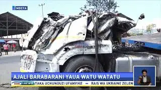 Ajali ya barabarani yaua watatu Mbeya