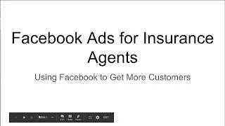 Facebook Ads tutorial for Insurance Agents