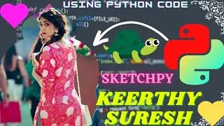 Keerthysuresh Using Python Sketchpy Code | Python Programming Hub