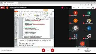 LESSON 1: ONLINE LEARNING- Unit 5 Safety at home work