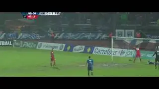 Soccer/Football Fail: Lucas Moura Unlucky Open Net Miss Niort vs PSG Coupe de France 2017