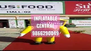 ADVERTISING WALKING INFLATABLE COSTUME