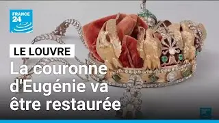 Cambriolage au Louvre : la couronne d'Eug&eacute;nie va pouvoir &ecirc;tre sauv&eacute;e &bull; FRANCE 24