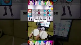 sakura time-lapse (Co-op Play) - NARUTO [Osu] ❤️😍🥁