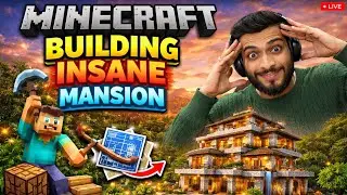MINECRAFT LIVE 🔥 DAILY GRIND TO MY DREAM WORLD | DAY 25/365