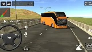Euro Bus Driving Game Public Transportation 2024 -  Indonesia Bus Simulator Android Gameplay #631