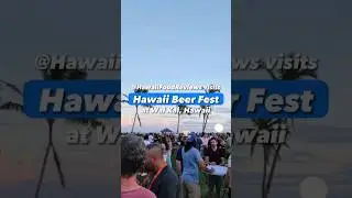 Hawaii Beer Fest tour. Hit like if you love beer! 🍻 #BeerFest #Beer #Hawaii #Vlog #Foodie #BBQ