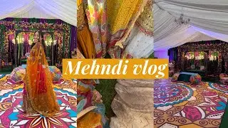 MEHNDI & DHOLKI VLOG 🧡💛