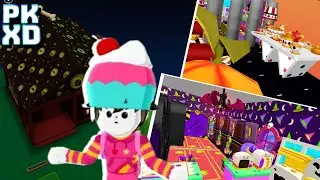 “BUILDING the SCARIEST MONSTER HOUSE in PK XD!! (HALLOWEEN SPECIAL)”👺💚