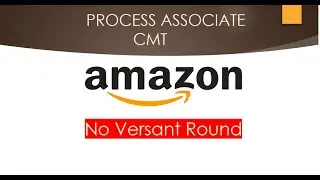 Amazon Process Associate CMT | Interview Process | @UniqTechie