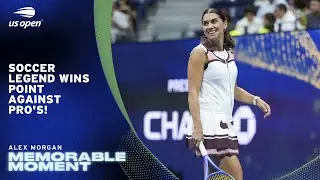 Alex Morgan Wins Point Against John McEnroe & Venus Williams | 2025 US Open