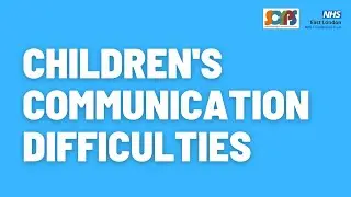 Children&rsquo;s Communication Difficulties