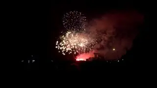 Denbigh Castle firework display 2024
