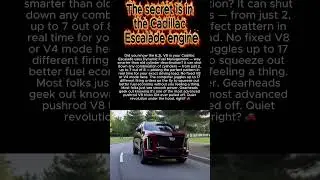 What the Escalade&rsquo;s 6.2L V8 Is Hiding: A Technology That Changes the Game