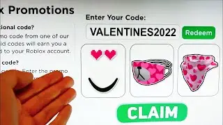 2022 *5 NEW* ROBLOX PROMO CODES All Free ROBUX Items in FEBRUARY + EVENT | All Free Items on Roblox