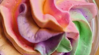 whipped Soap piping ASMR