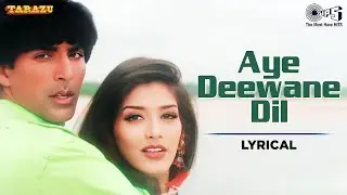 Aye Deewane Dil Kardi Kya Mushkil - Lyrical | Tarazu | 90's Bollywood Song | Kumar Sanu, Alka Yagnik