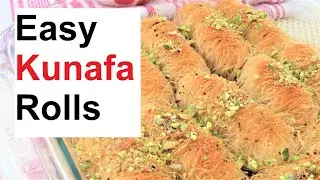 How to Make Easy Kunafa Rolls