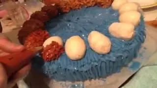 Piping soapcake