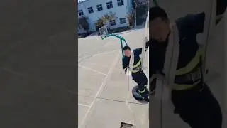 Emergency escape With Fire Hose 🔥