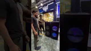 Check Reaction 🤩 Bheem(15*4) DJ Tower Speaker @gemcoindia Price-25000/- #soundtest #reaction #dj