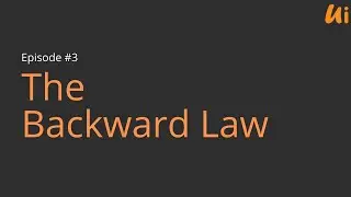 The Backward Law | Daily Podcast | Episode #3 | Jaykrishna Gadhavi