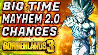 EVERYTHING IS GETTING SCALED! INSANE GAME CHANGES COMING TO MAYHEM 2.0! Borderlands 3 Updates