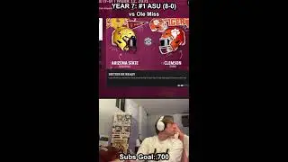 #2 ASU vs #1 Georgia 🔥 SEC GAUNTLET (CFB 26 LIVE)