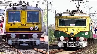 EMU Train with Different Types Motor Car | Miss Match Livery 12 Coach EMU Train | Eastern Railways