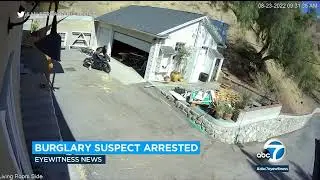Man arrested for burglary after neighbor shares Ring video of theft | ABC7