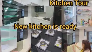Finally New Kitchen Ready Ho Gayi | Dipika Kakkar Kitchen Tour #dipikakakkar #shoika #kitchentour