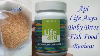 Life Aayu Baby Bites Fish Food Review | What To Feed Your Fish Babies For Better Growth