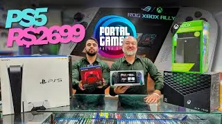 PS5 POR 2699. VAI TER ROG XBOX ALLY NA PORTAL GAMES ?