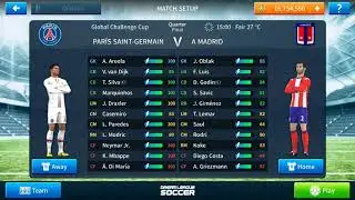 Di Maria Special.Global Challenge Cup Quater Final Psg Vs Atletico Madrid | Sadman Rahman.