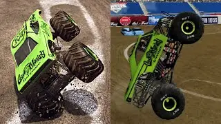 GAS MONKEY GARAGE MONSTER TRUCK ЛУЧШИЕ фристайл-моменты &mdash; Monster Jam: Steel Titans 2
