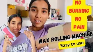 Rica(Roll) Wax: Rica Roll waxing at Home|| Roll Wax machine|| 7Days, 7Vlogs||