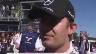 F1 2015 Italian GP Nico Rosberg Interview