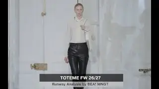 TOTEME Fall Winter 26/27 Paris Fashion Week