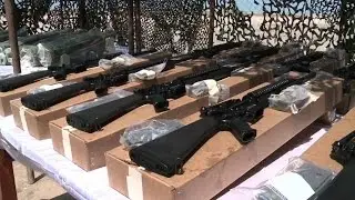American plane carrying army gear lands in Beirut