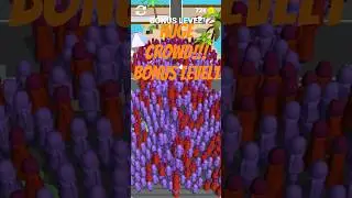 Escalators Game Bonus Level 1 &ndash; Insane Crowd Run! 🚀  #shorts  #escalatorsgame #gameplay #games