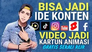 Finally‼️How to Turn Videos into Anime Cartoons for FREE | FB Shorts & TikTok Content Ideas 2025