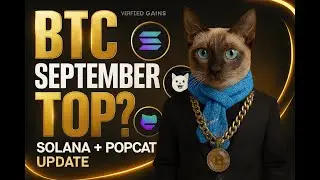 Bitcoin Cycle Top in September? 🚀 Solana & POPCAT Market Update + M2 Money Supply Insight