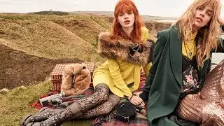 TWINSET Fall Winter 2017/18 Campaign with Stella Maxwell and Stella Lucia