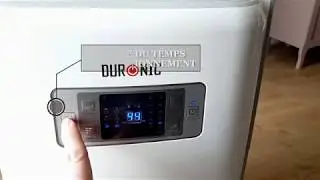 Duronic DH20 D&eacute;shumidificateur Efficace DE 20 litres par, D&eacute;shumidificateur qui n'a rien &agrave; envier au